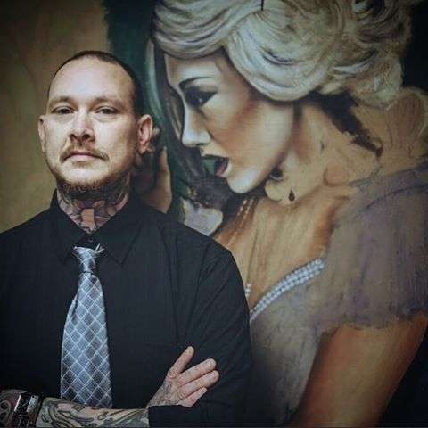 Artista de tatuagem Johnny Smith color new school e neo tradicional tatuagem